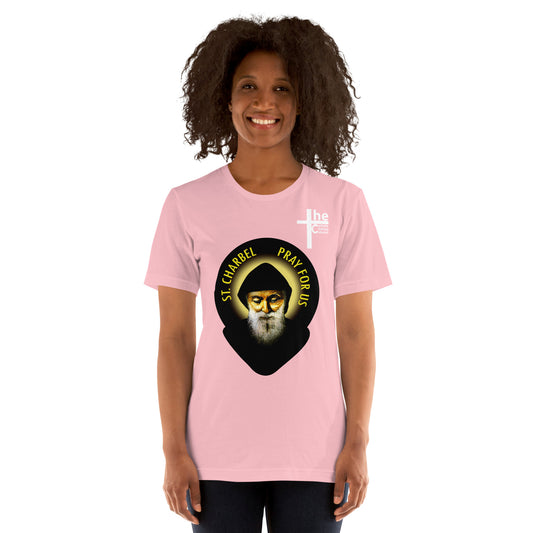 St Charbel Pray For Us Women's t-Shirt