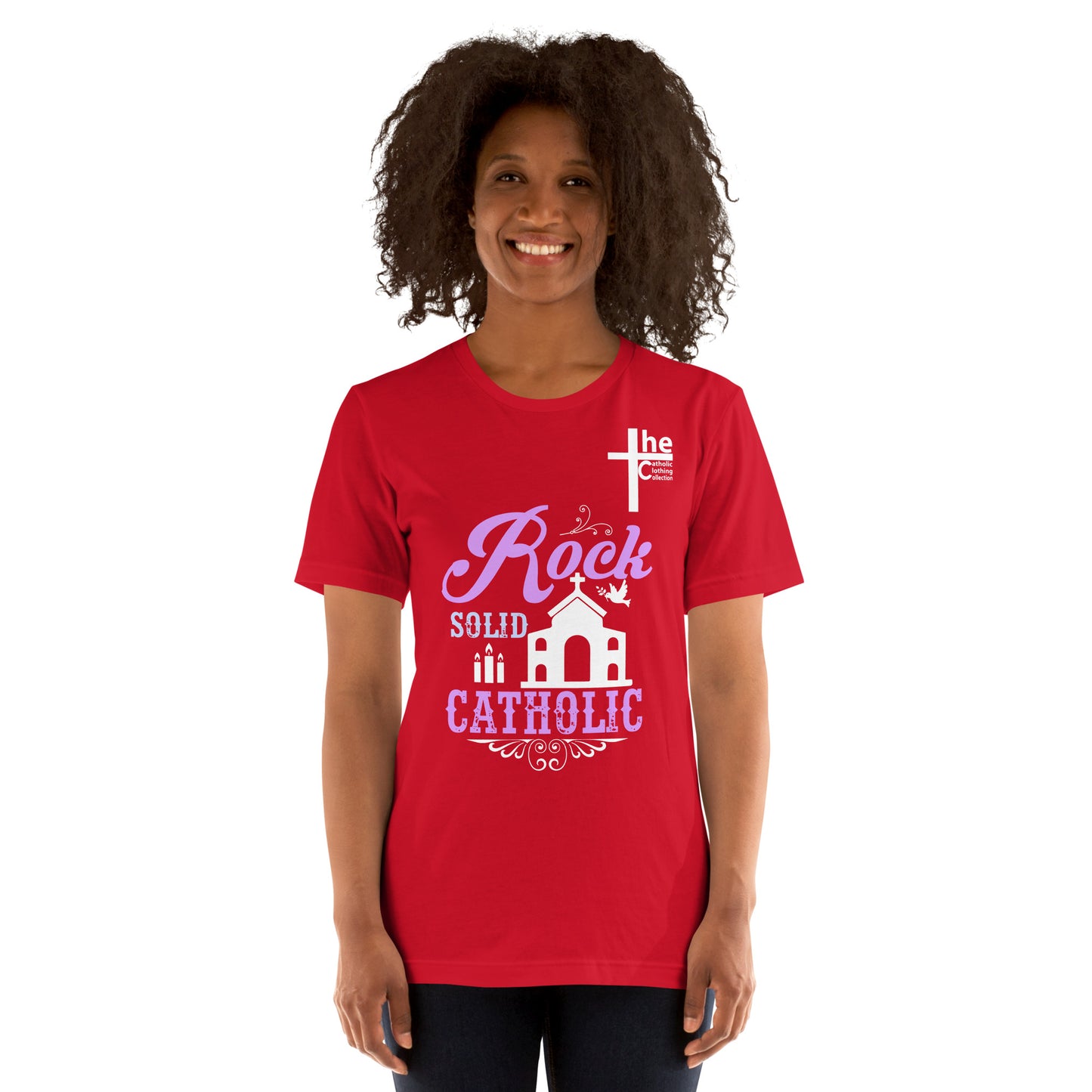 Rock Solid Catholic Women's t-Shirt