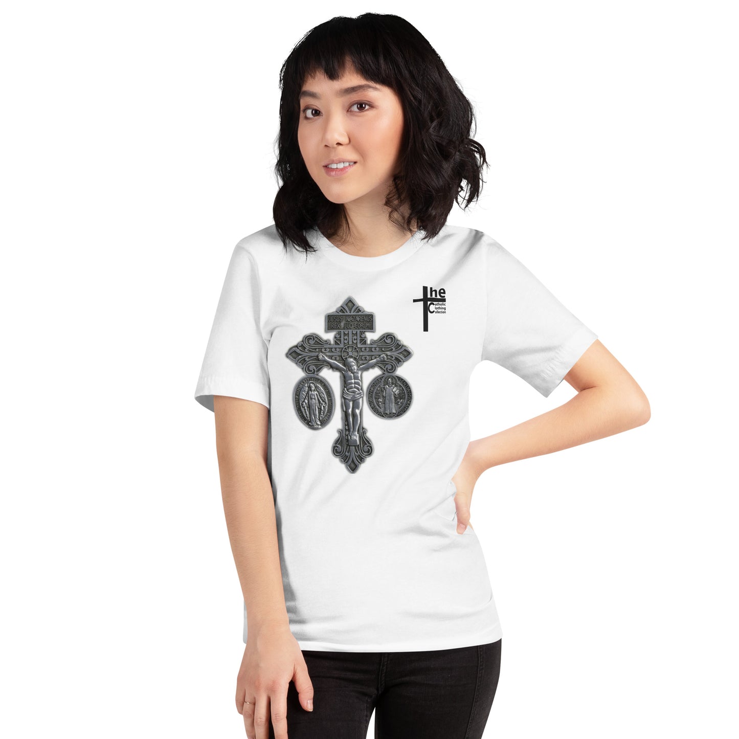 Pardon Crucifix Women's  t-Shirt