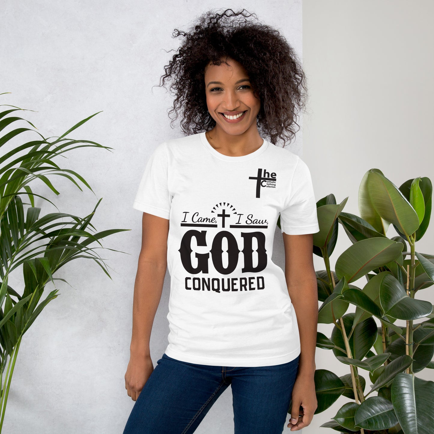 I came, I saw, God Conquered Women's  t-Shirt