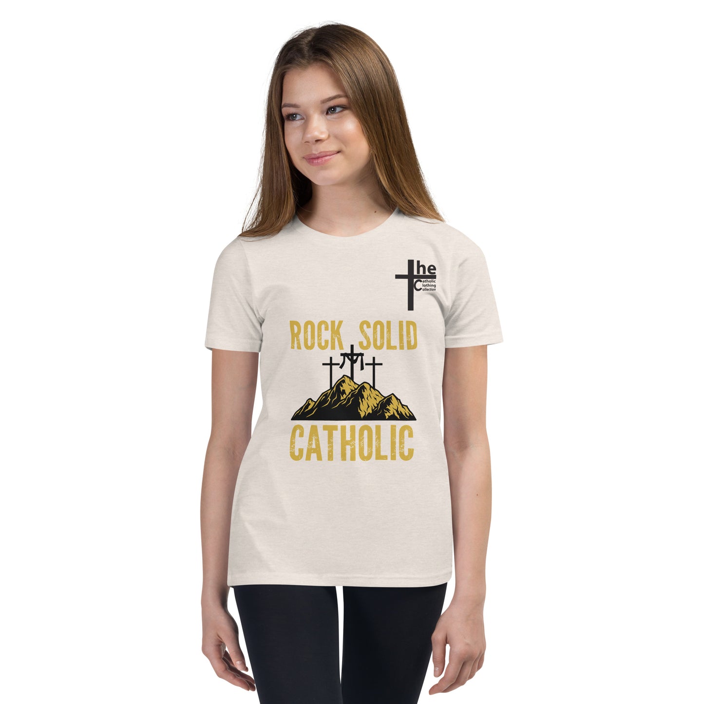 Rock Solid Catholic Children's t-Shirt