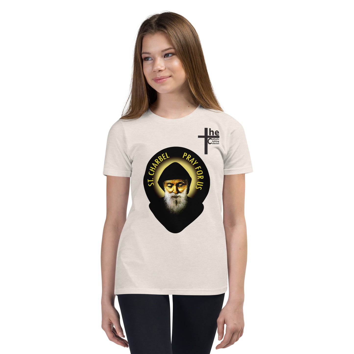 St Charbel Pray For Us Children's t-Shirt