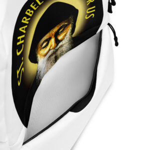 st charbel pray for us backpack