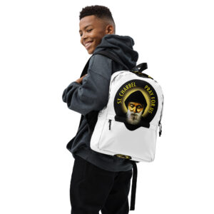 st charbel pray for us backpack