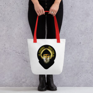 st charbel pray for us tote bag