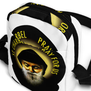 st charbel pray for us utility crossbody bag