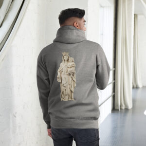 our lady of mount carmel men's hoodie