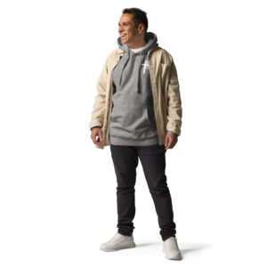 our lady of lourdes men's hoodie