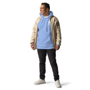 our lady of lourdes men's hoodie