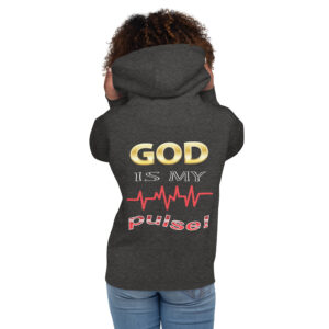 god is my pulse women's hoodie