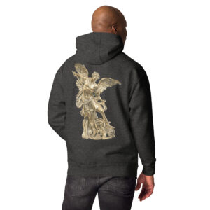 st michael archangel men's hoodie