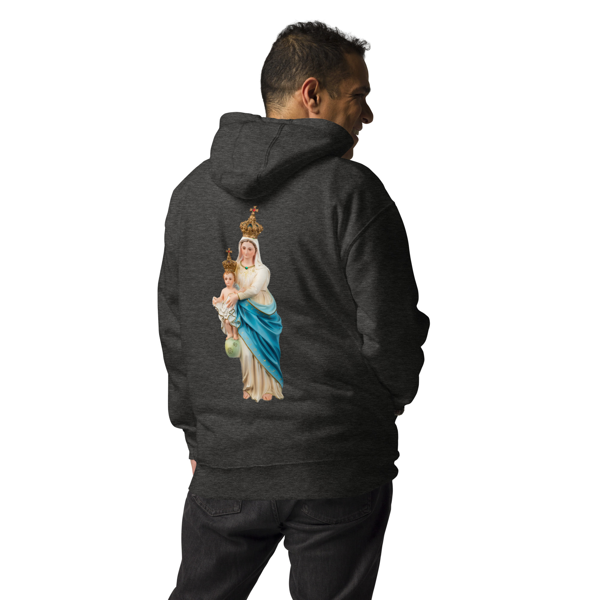 mary and jesus men's hoodie mary and jesus men's hoodie