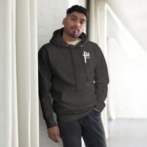 face of jesus men's hoodie