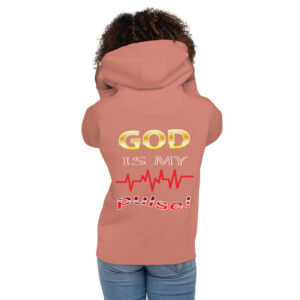 god is my pulse women's hoodie