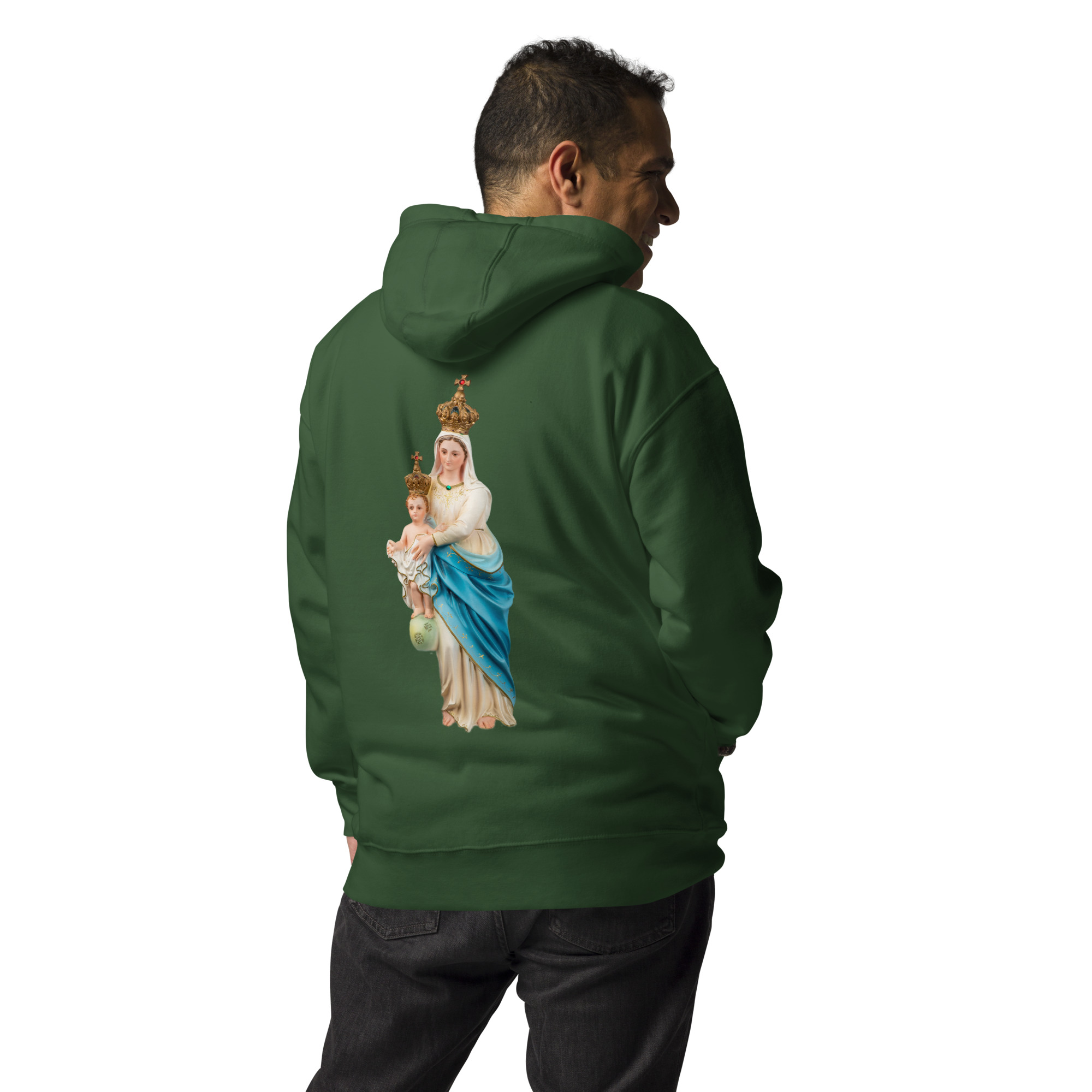 mary and jesus men's hoodie mary and jesus men's hoodie