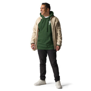 mary and jesus men's hoodie