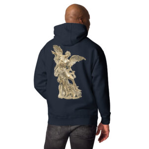 st michael archangel men's hoodie