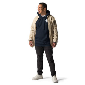 mary and jesus men's hoodie