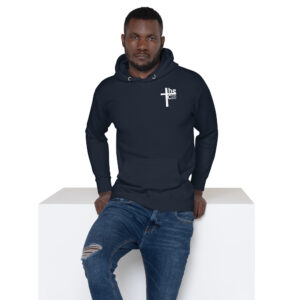 st michael archangel with prayer men's hoodie