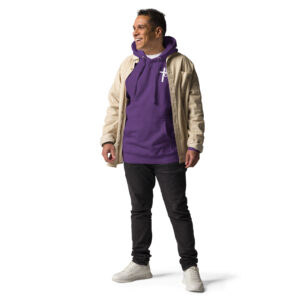mary and jesus men's hoodie