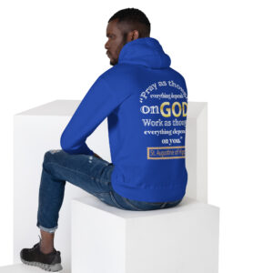st michael archangel with prayer men's t shirt