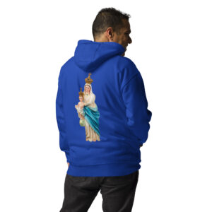 Men's Range mary and jesus men's hoodie