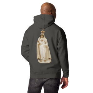 our lady of fatima men's hoodie