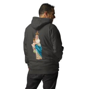 mary and jesus men's hoodie