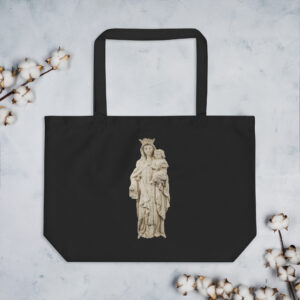 images of mary large organic tote bag product