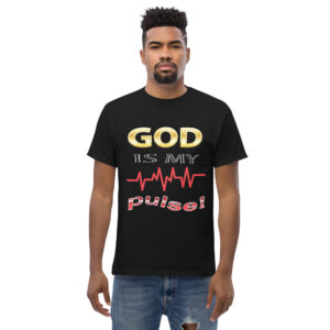 Christian Range god is my pulse men's christian t shirt