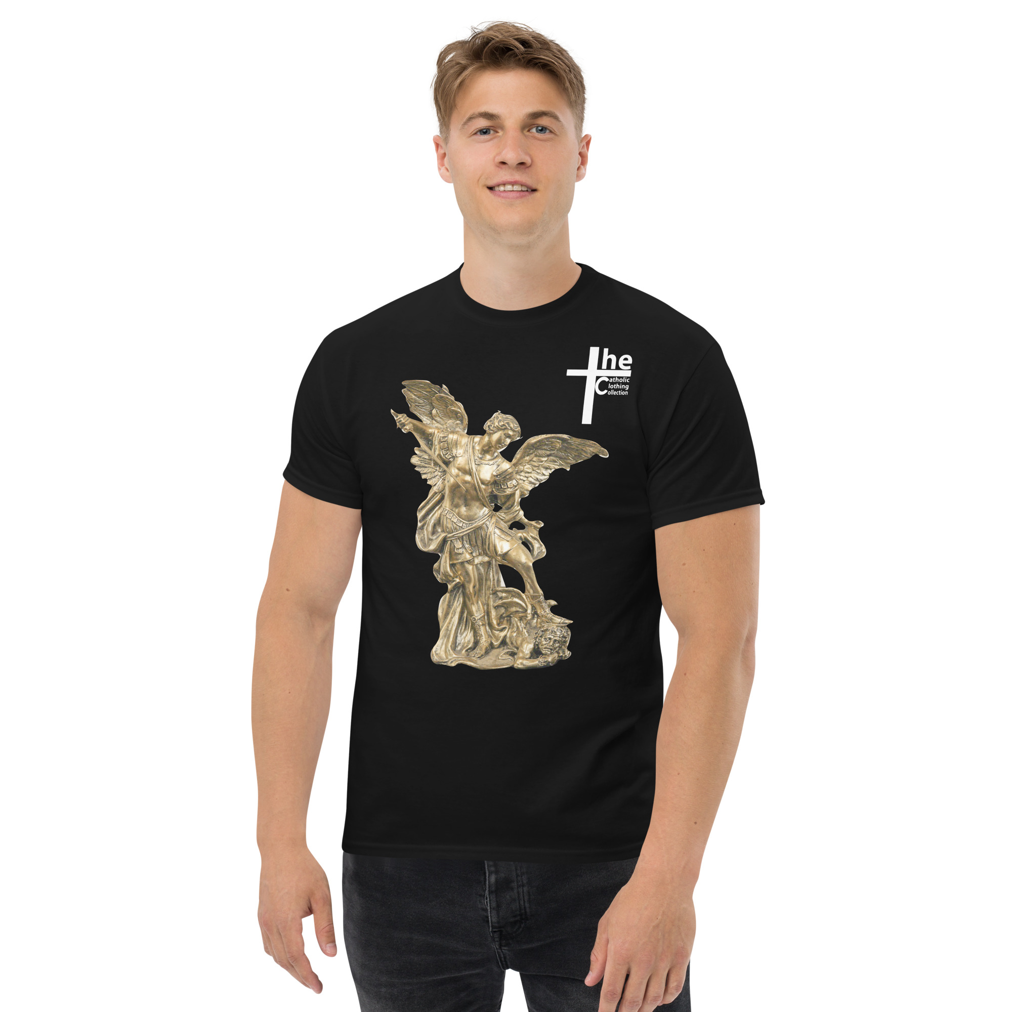 st michael archangel men's t shirt st michael archangel men's t shirt