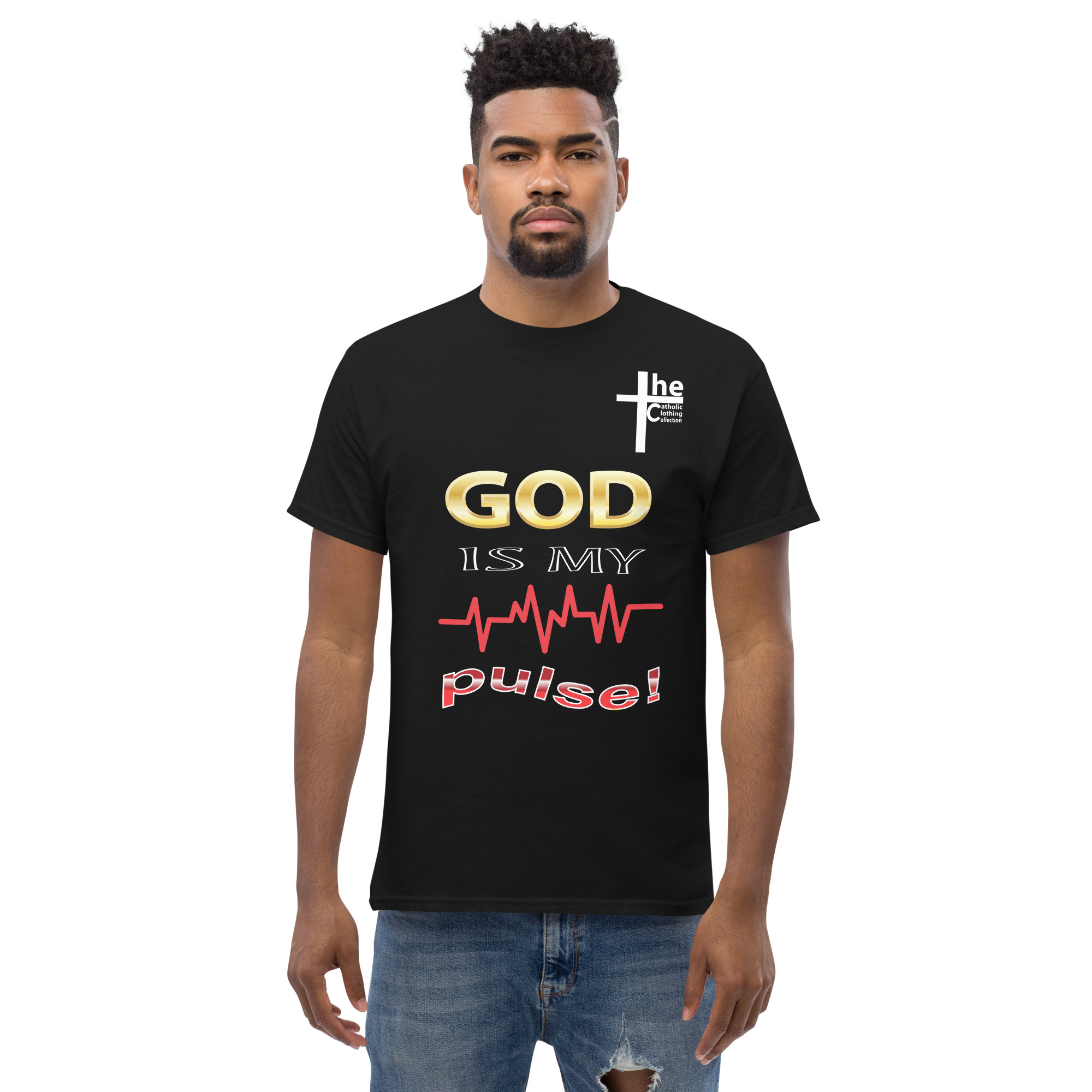 god is my pulse men's t shirt god is my pulse men's t shirt