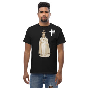 our lady of fatima men's t shirt