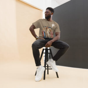 crucifixion scene men's t shirt