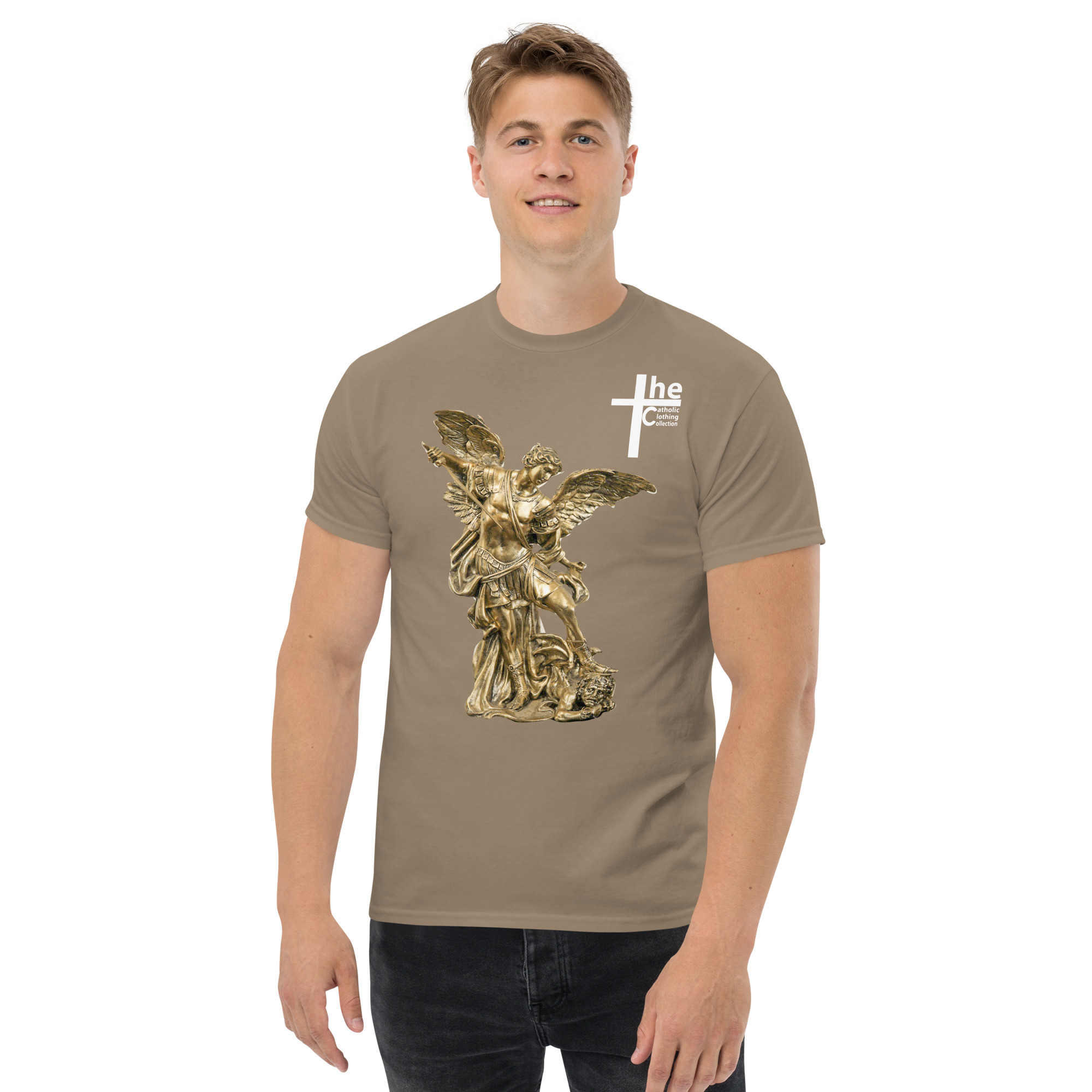 st michael archangel men's t shirt st michael archangel men's t shirt