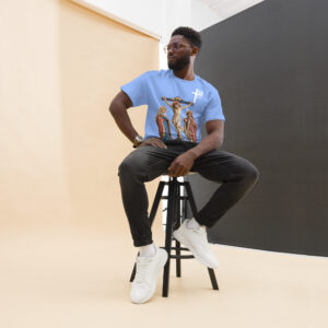 crucifixion scene men's t shirt