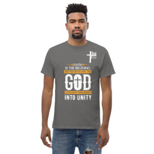 faith and love men's t shirt