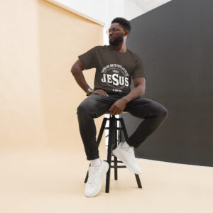 jesus the way, truth and light men's christian t shirt