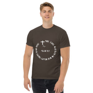 psalm 13:1 men's christian t shirt