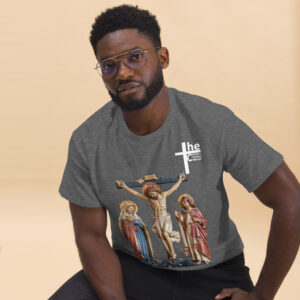 crucifixion scene men's t shirt