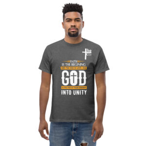 faith and love men's t shirt