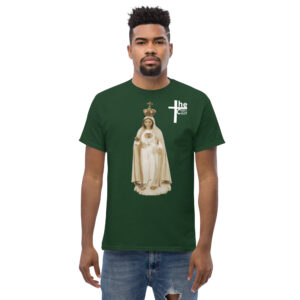 our lady of fatima men's t shirt