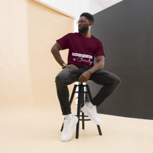 the victory of truth is charity men's christian t shirt