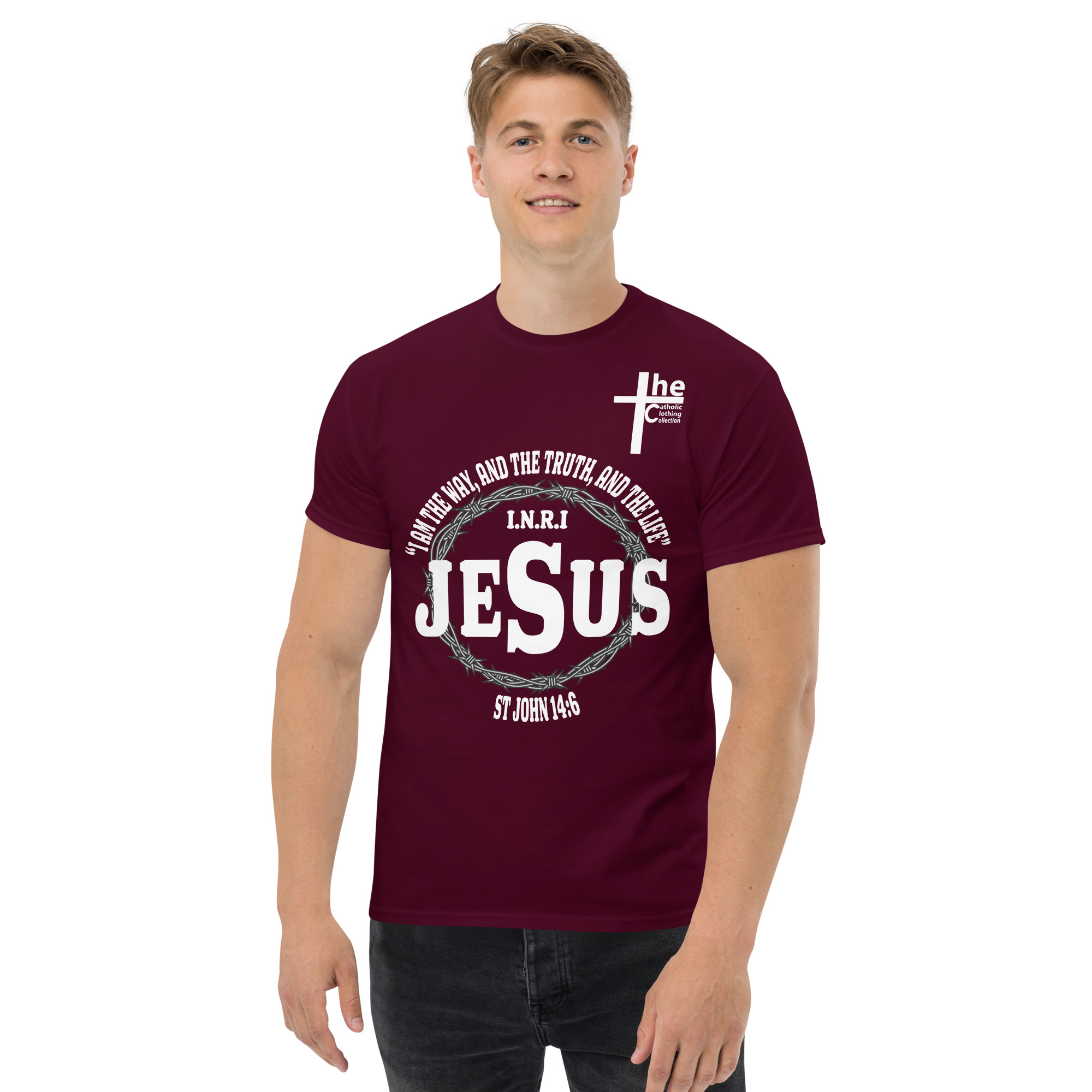 jesus the way, truth and light men's t shirt jesus the way, truth and light men's t shirt