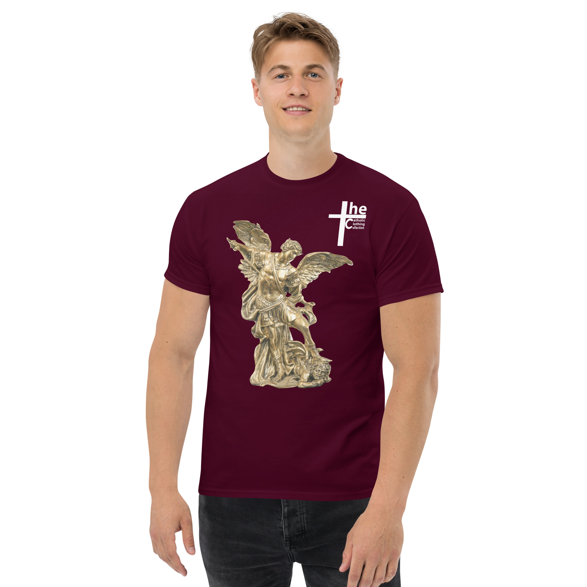 st michael archangel men's t shirt st michael archangel men's t shirt
