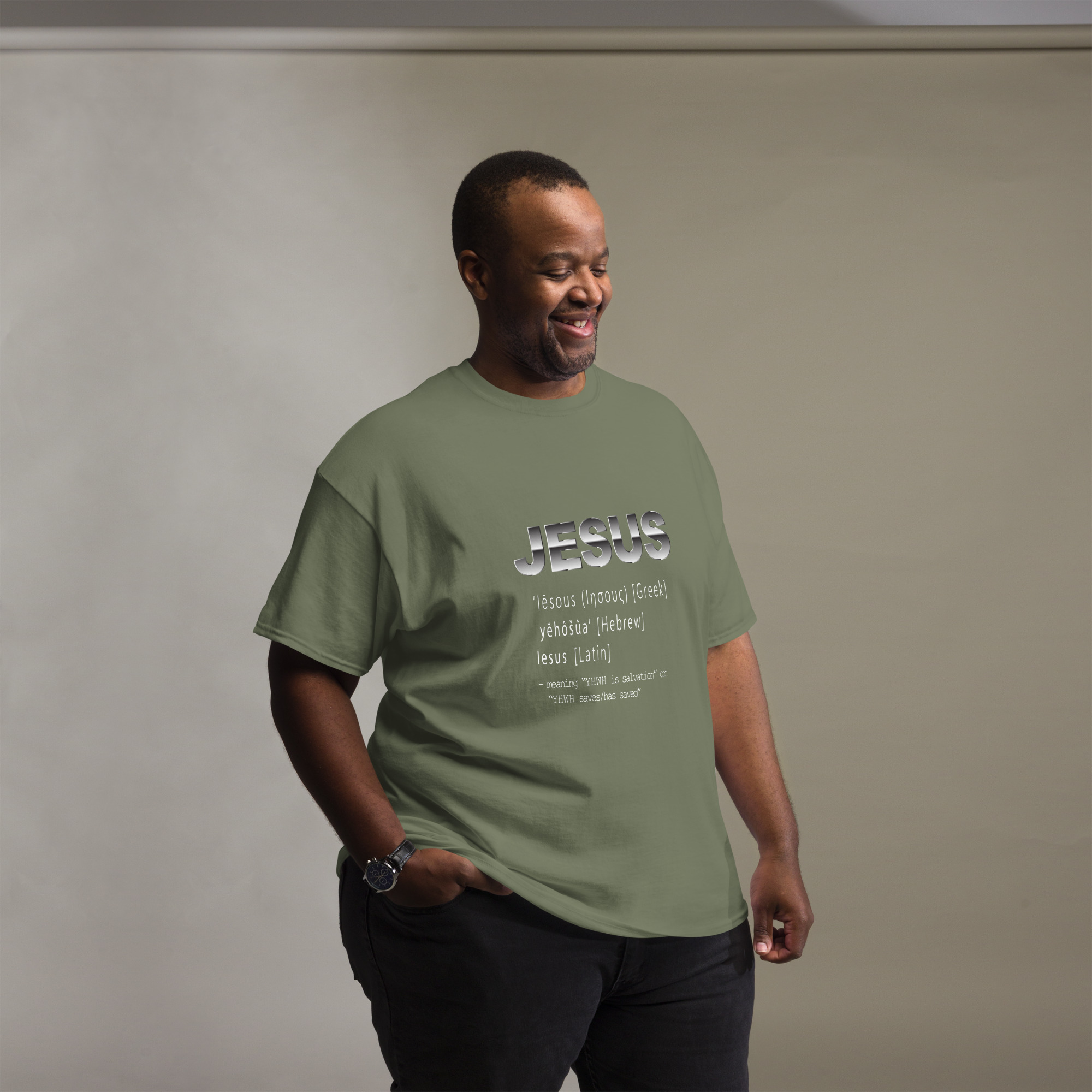 jesus name men's christian t shirt jesus name men's christian t shirt