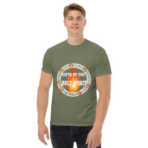 gifts of the holy spirit men's christian t shirt