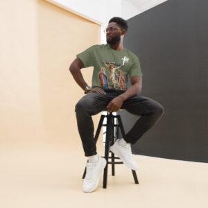 crucifixion scene men's t shirt