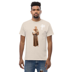 st anthony of padua men's t shirt