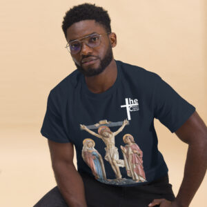 crucifixion scene men's t shirt